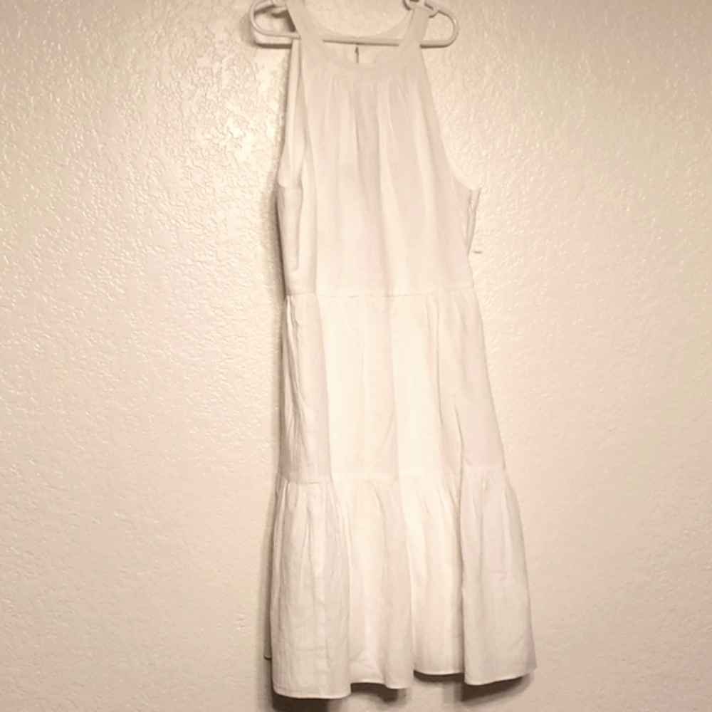 Blush mark white dress size Small
